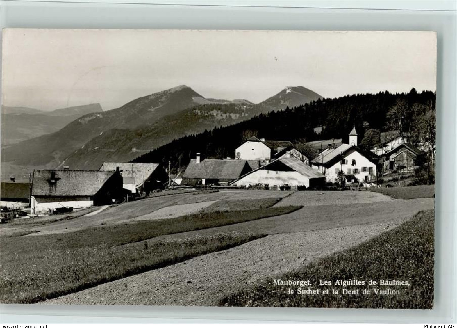 1453 Mauborget 1953 Foto AK Vue generale, gute Erhaltung AK - 13070864