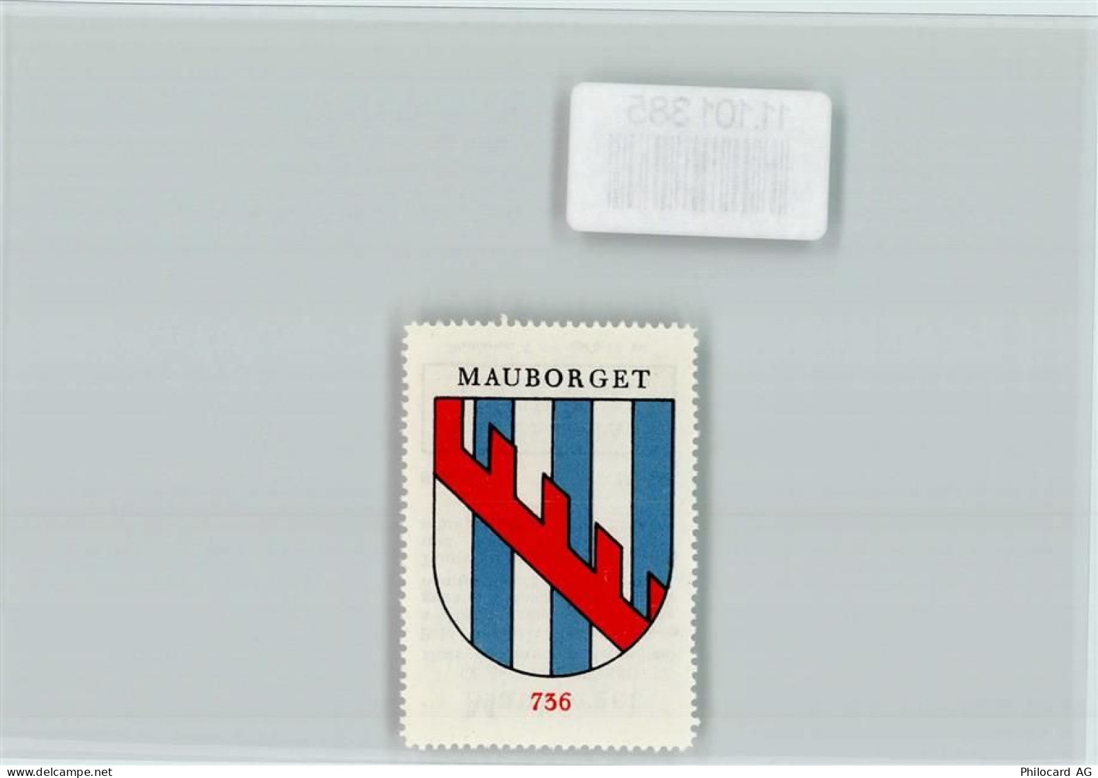 1453 Mauborget - Vignette Wappen Kaffee Hag ca 1920-1940 Mauborget - 11101385