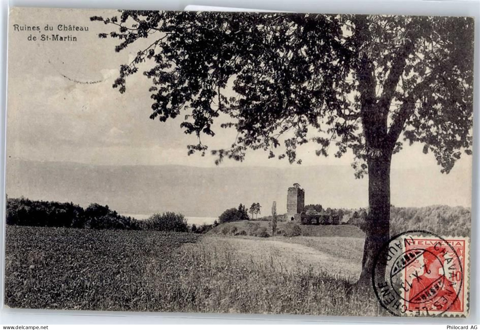 1464 Chavannes-le-Chêne Pâquier VD - Ruines du Chateau de St. Martin - 51088410