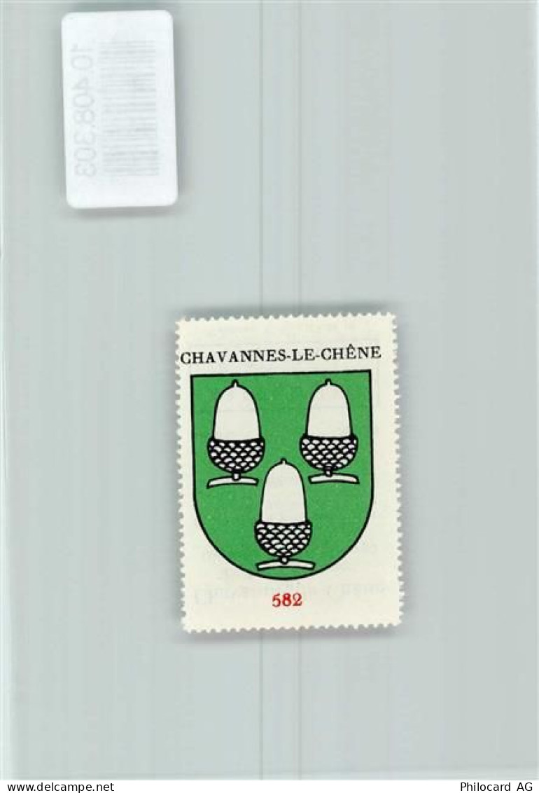 1464 Chavannes-le-Chêne Pâquier VD - Vignette Wappen Kaffee Hag ca 1920-... - 10408303