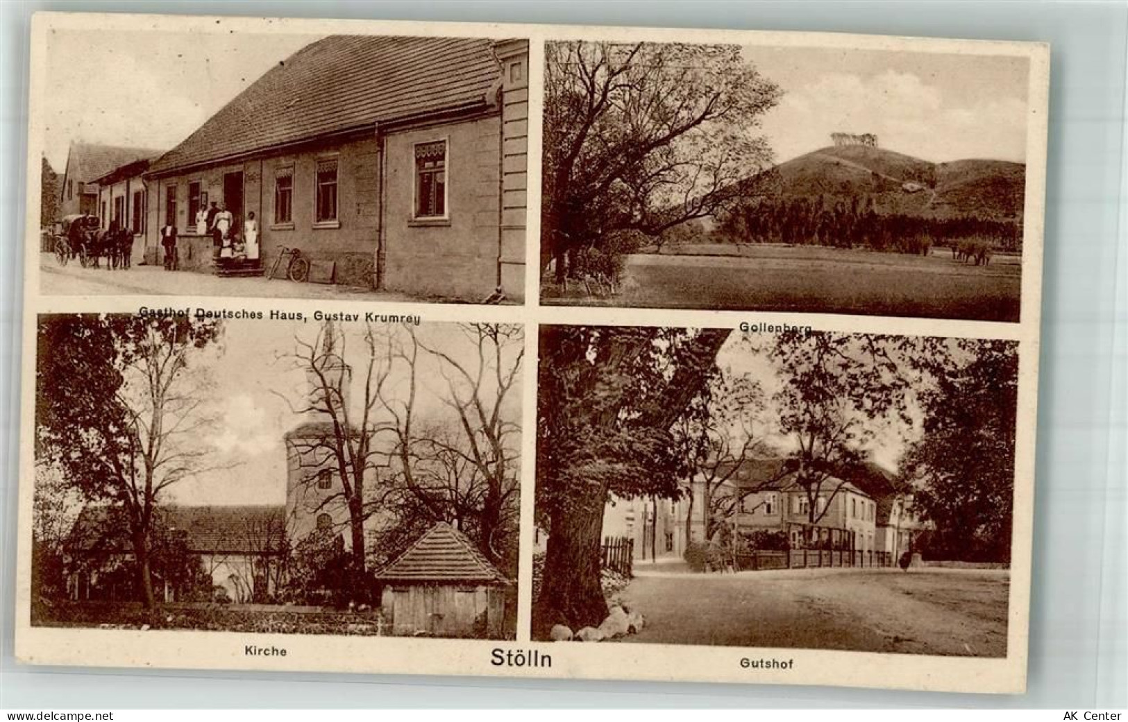 14728 O1831 Stölln b Rhinow - Posthilfstelle Stölln Gasthaus Deutsches H... - 13665244