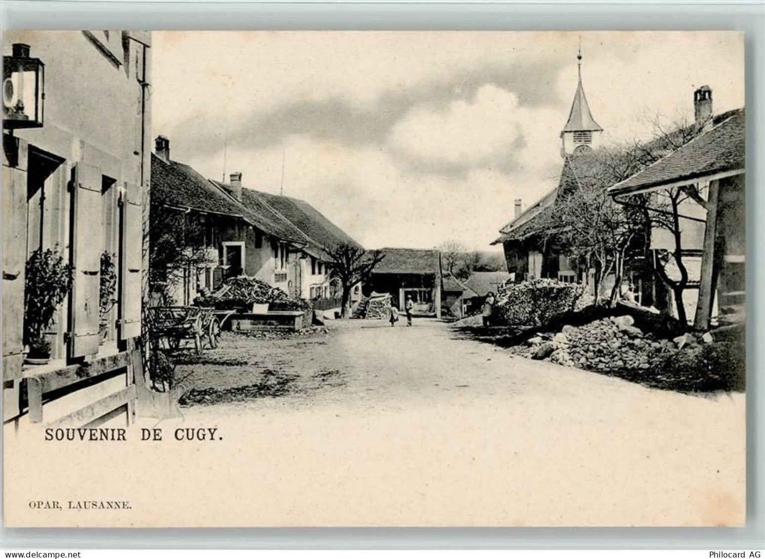 1482 Cugy FR 1903 - Straßenpartie , sehr gute Erhaltung AK - 13213968