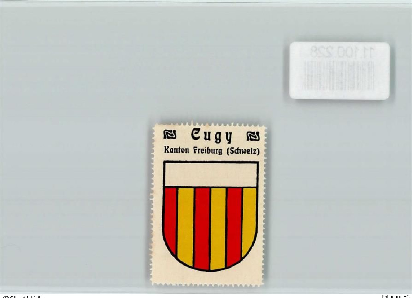 1482 Cugy FR - Vignette Wappen Kaffee Hag ca 1920-1940 - 11100228