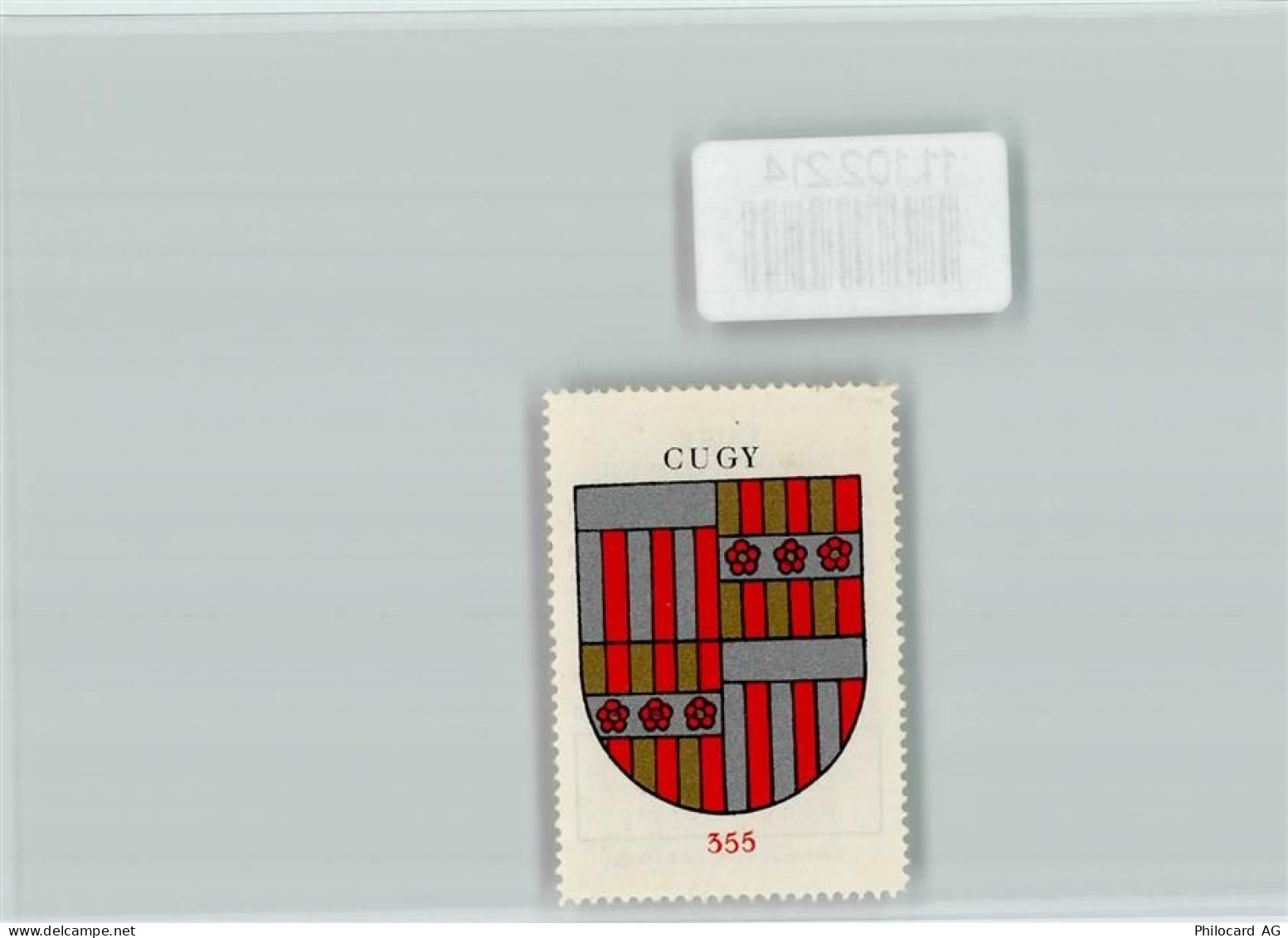 1482 Cugy FR - Vignette Wappen Kaffee Hag ca 1920-1940 - 11102214