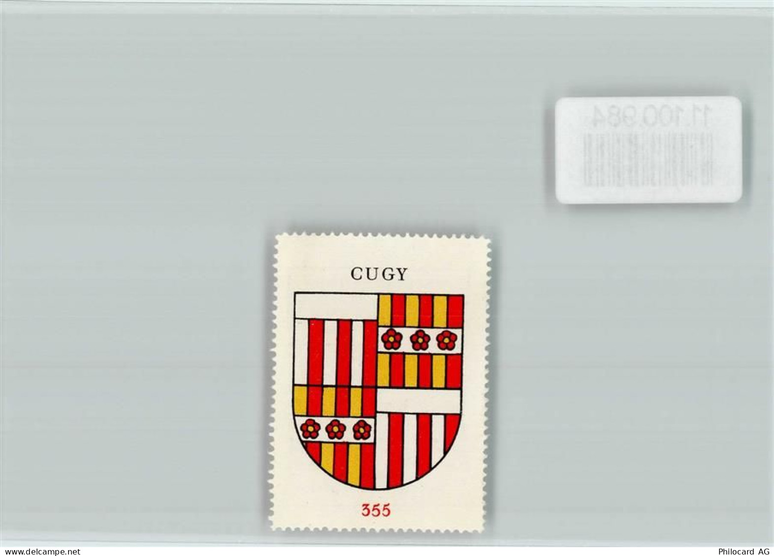 1482 Cugy FR - Vignette Wappen Kaffee Hag ca 1920-1940 Cugy - 11100984