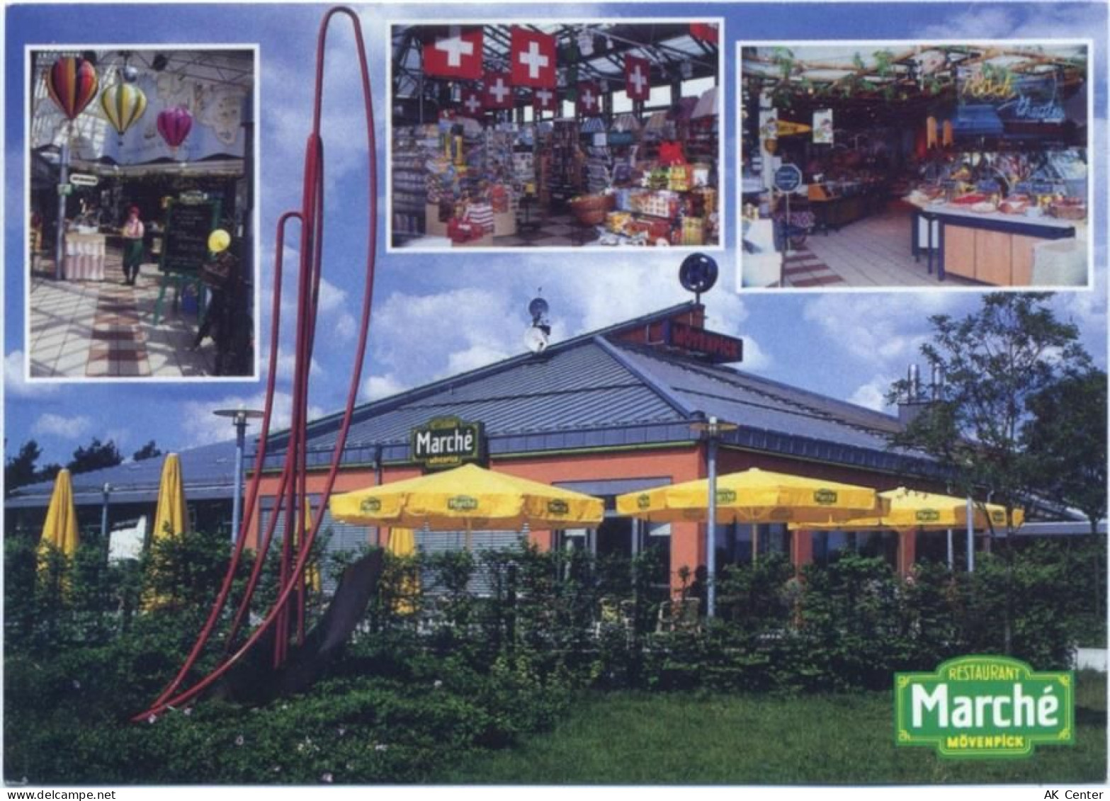 14823 O1824 Niemegk um 1995 - Niemegk, Brandenburg: Restaurant Möwenpick... - 20056708