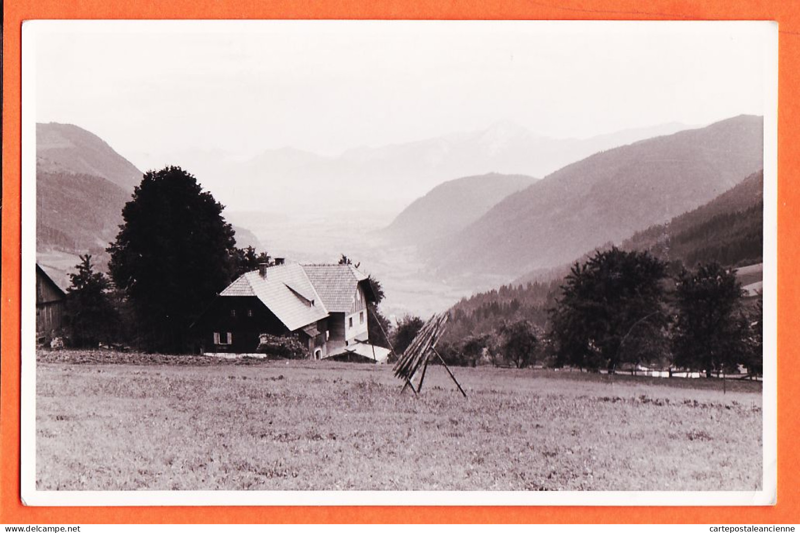 14875 / ️ Rare Österreich VERDITZ Alpenpension MOSER Post Elnöde bel VILLACH Carinthie Autriche 1955 Margot ACKER