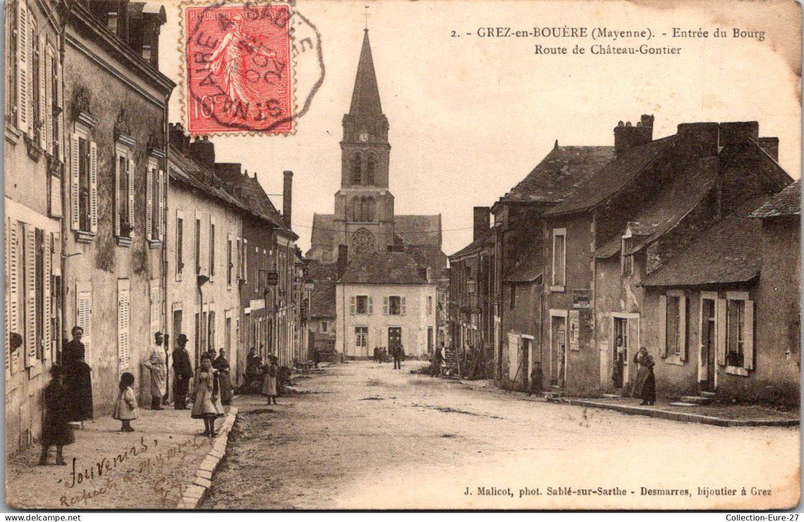 (15/12/25) 53-CPA CREZ EN BOUERE