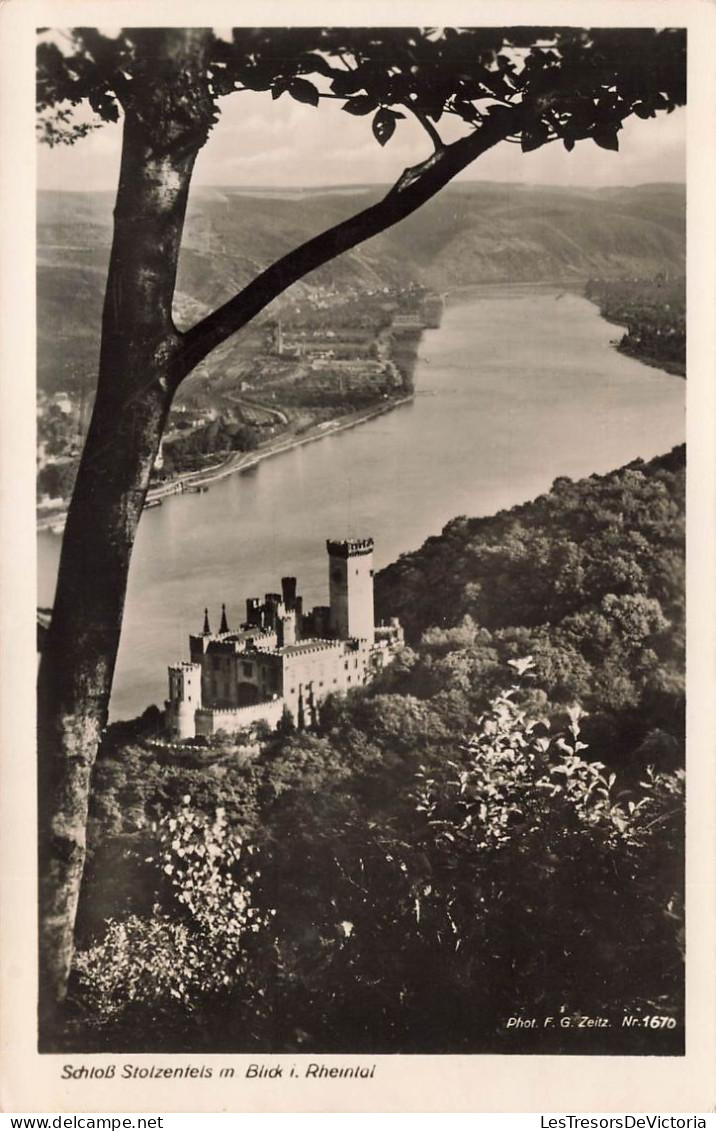 [-15%] ALLEMAGNE - Rhein-Hunsrueck-Kreis - Am Schönen Rhein - Schloss Stolzenfels m Bilck i Rheintal - Carte Postale