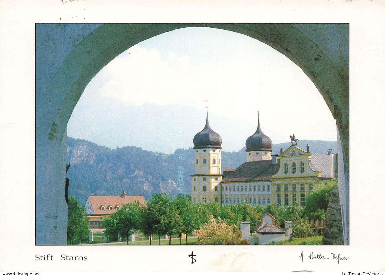 [-15%] AUTRICHE - Stams - Stif Stams - Laile ouest avec la salle St Bernard - Carte Postale