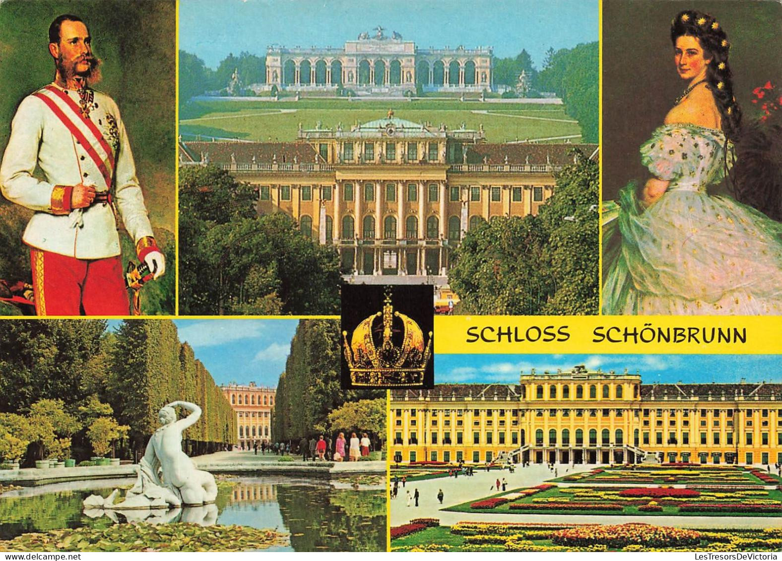 [-15%] AUTRICHE - Vienne - Château de Schoenbrunn - Colorisé - Carte postale