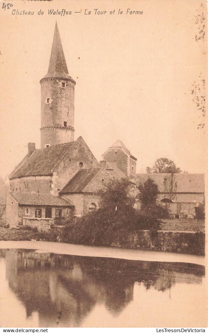 [-15%] BELGIQUE - Château de Waleffes - La Tour et la Ferme - Carte Postale Ancienne