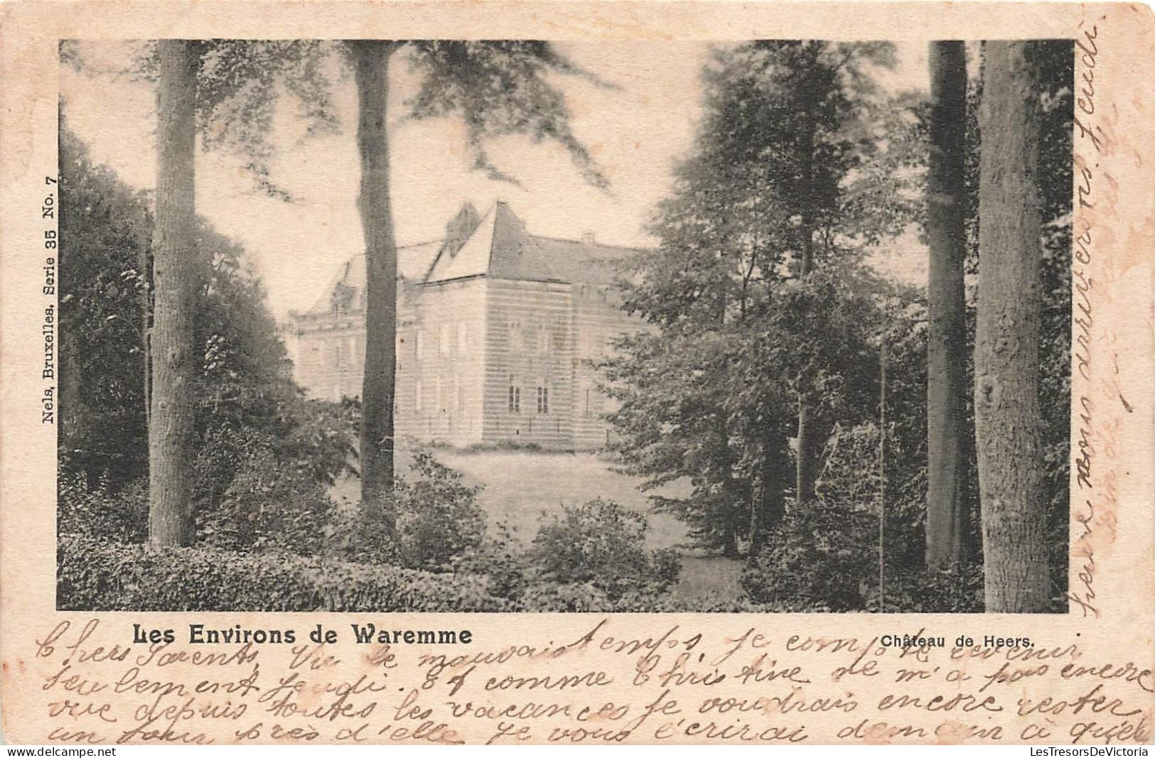 [-15%] BELGIQUE - Huy - Les Environs de Waremme - Château de Heers - Nels, Bruxelles - Carte postale ancienne