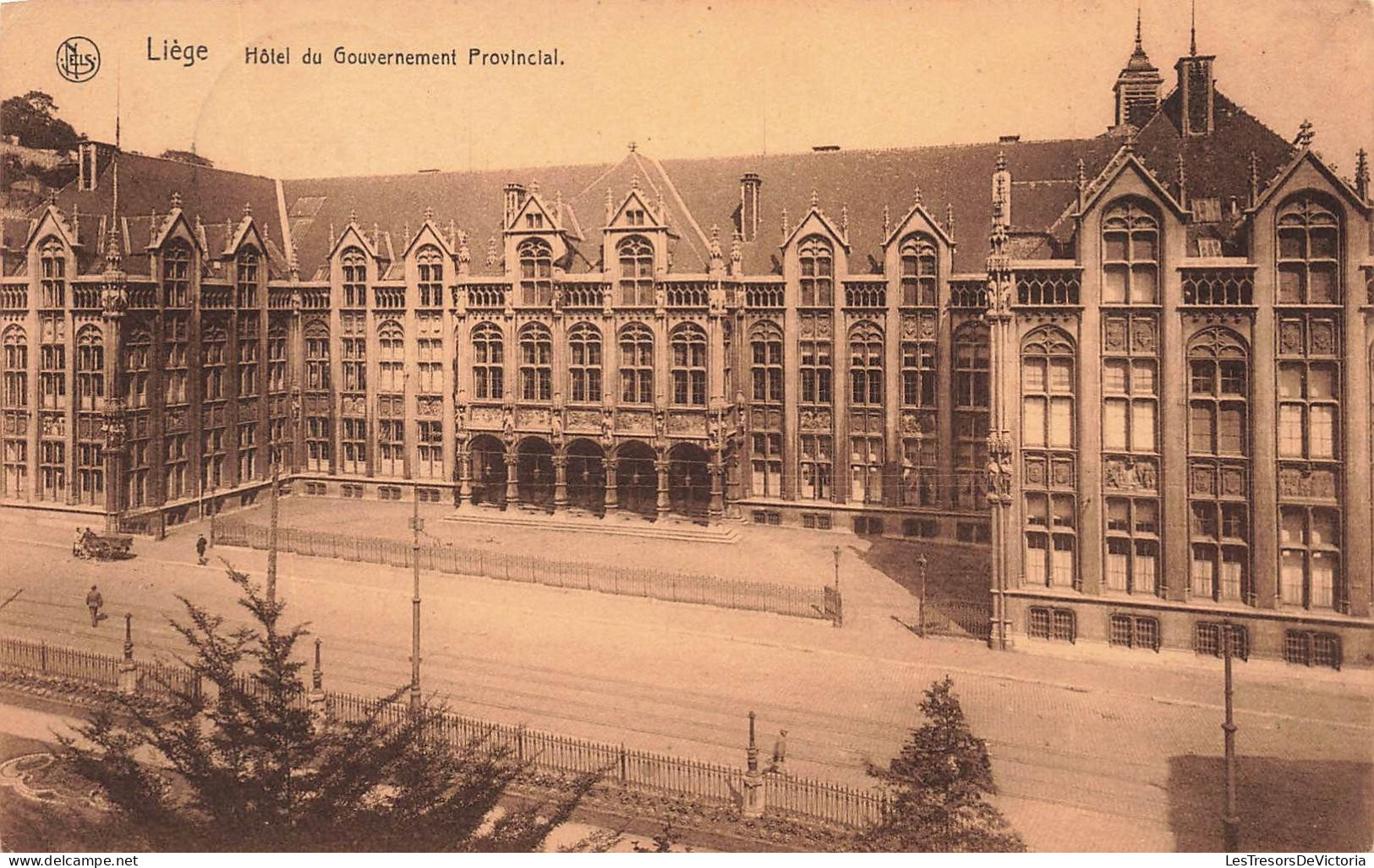 [-15%] BELGIQUE - Liège - Hôtel du Gouvernement Provincial - Carte Postale Ancienne