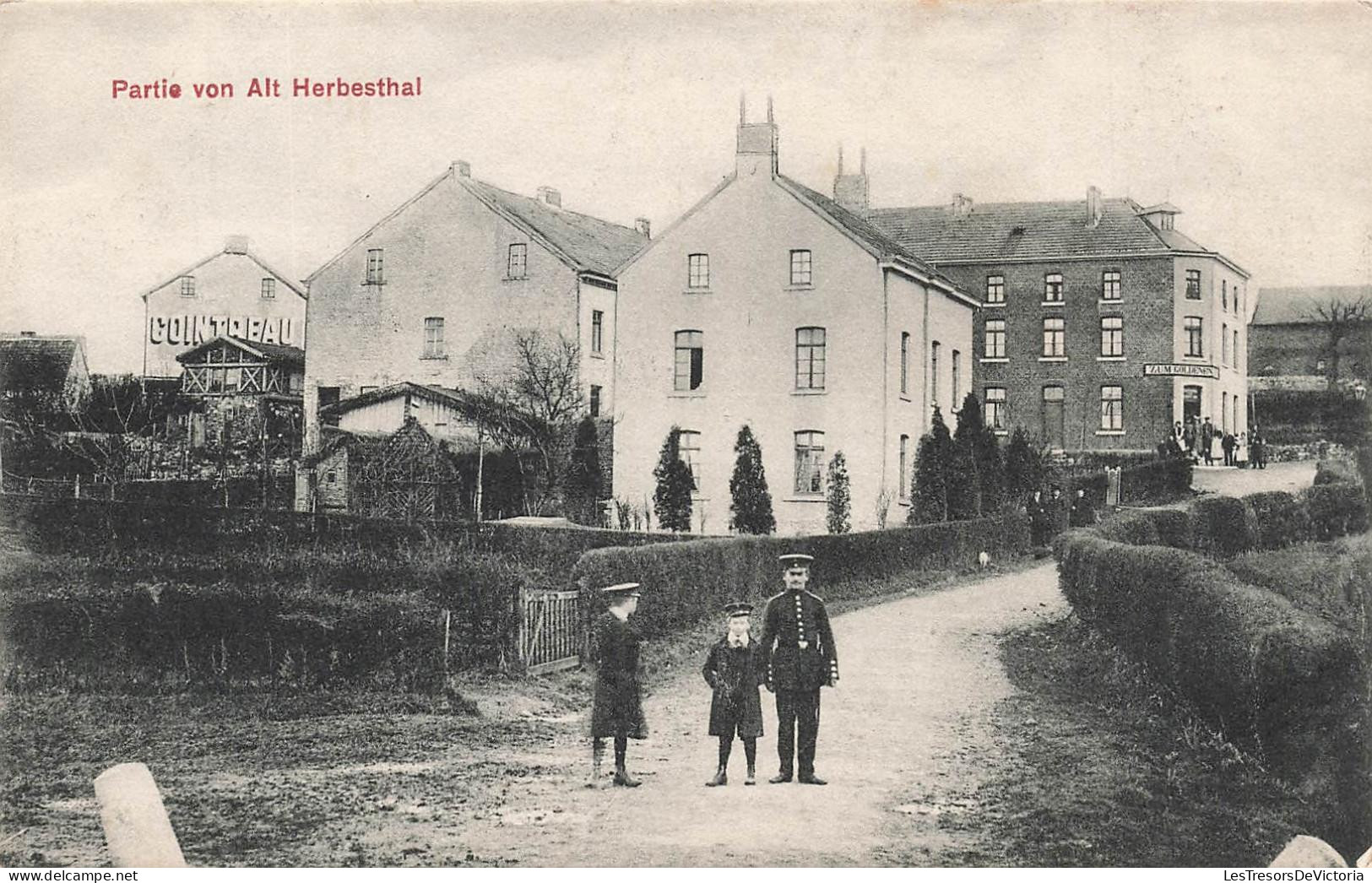 [-15%] BELGIQUE - Lontzen - Partie von Alt Herbesthal - Cointreau - Animé - Carte Postale Ancienne