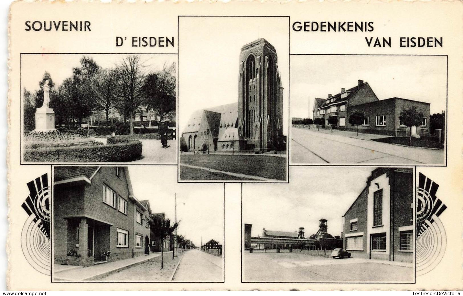 [-15%] BELGIQUE - Souvenir D Eisden - multivues - église - Librairie Senden - Ca