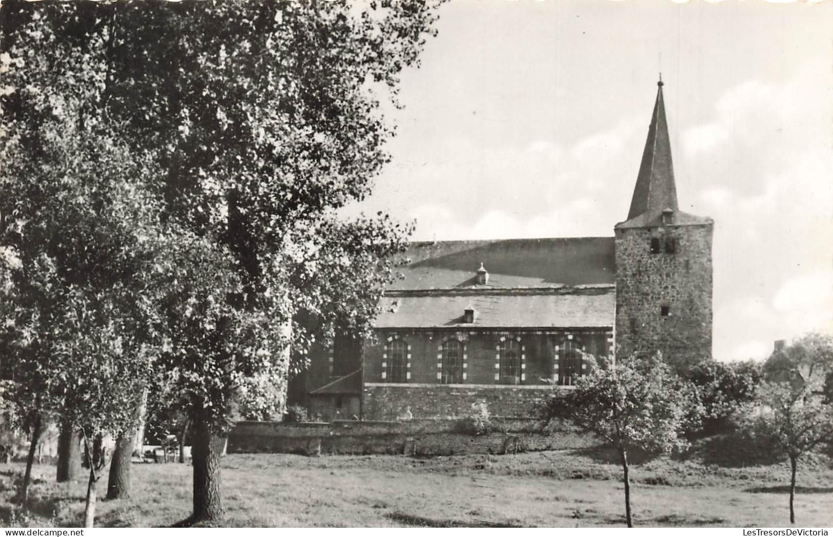 [-15%] BELGIQUE - St Martens - Voeren - De Kerk - 1728 - Toren Romaans  - Bâtiment - Eglise - Clocher - Carte postale an