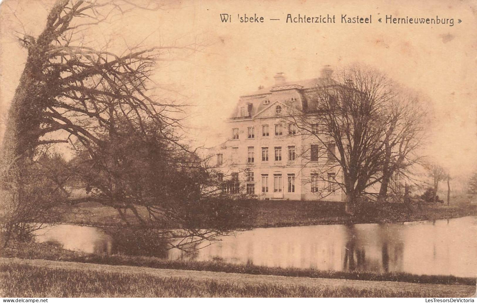 [-15%] BELGIQUE - Wielsbeke - Achterzicht Kasteel Hernieuwenburg - Vue générale - Carte postale ancienne