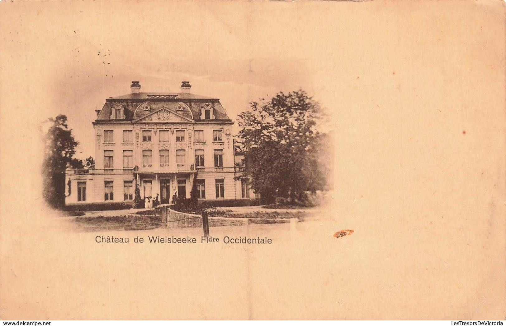 [-15%] BELGIQUE - Wielsbeke - Château de Wielsbeeke Fldre Occidentale - Rue de Chambery - Vue générale - Carte postale a