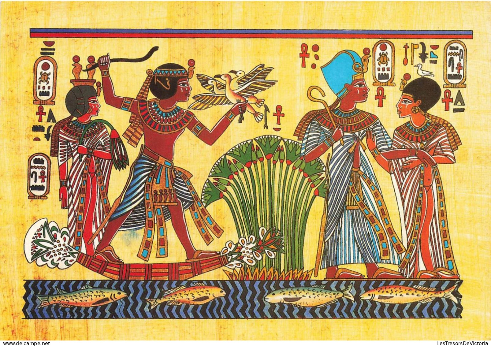 [-15%] EGYPTE - Musées - Tutankhamun and wife Ankhesenamun - Carte Postale