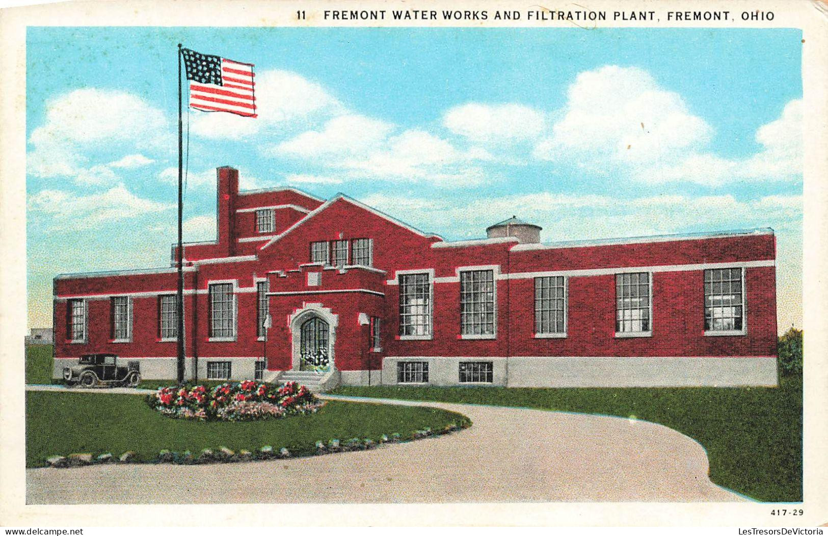 [-15%] ETATS-UNIS - Fremont Water Works and filtration plant - Fremont - Ohio - Carte Postale