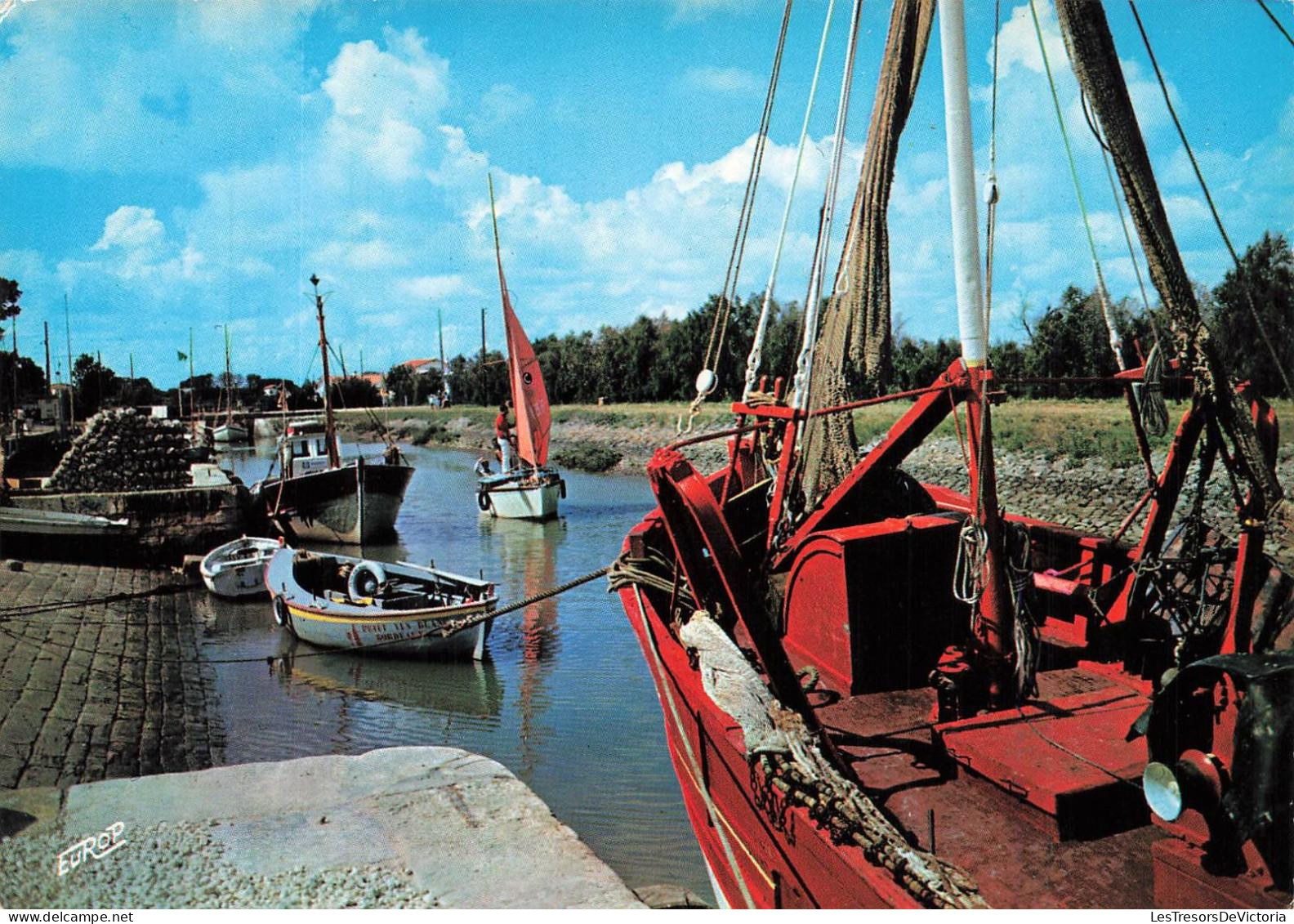 [-15%] FRANCE - Meschers - Port ancien du Corsaire - Bateau - Transport - Canal - Quai - Voilier - Carte postale
