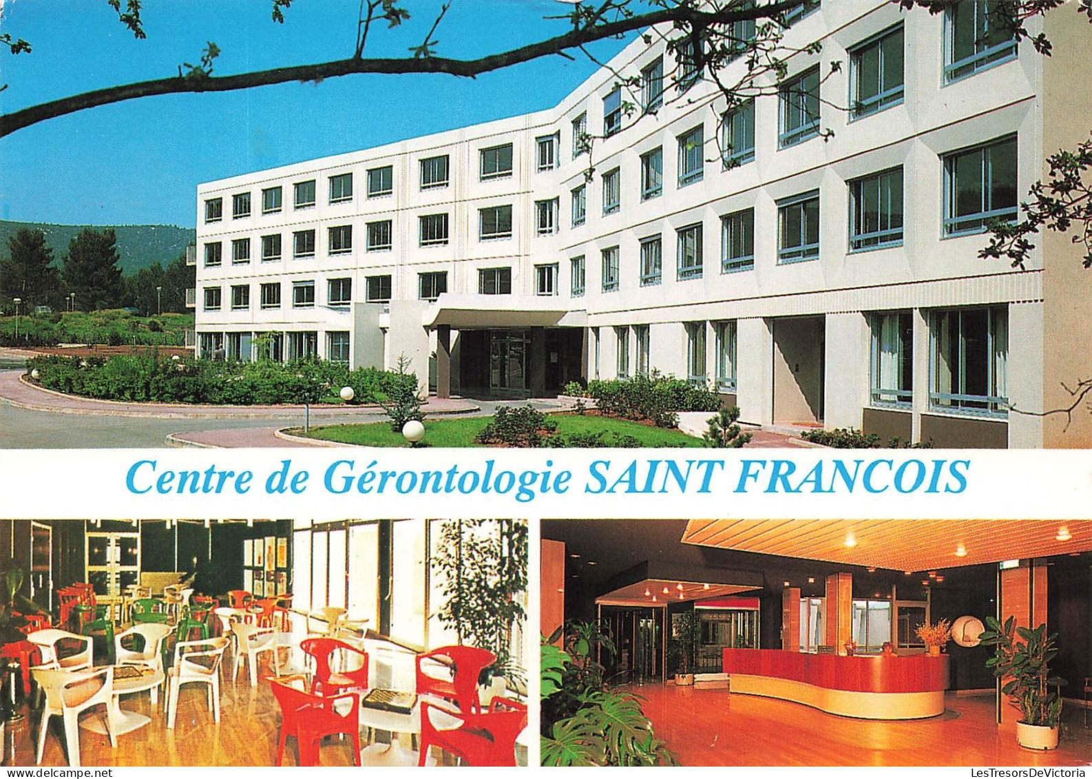 [-15%] FRANCE - Nans les Pins - centre de Gérontologie Saint François - Griffe Nans les Pins - CIM - oblit 1993 - Carte