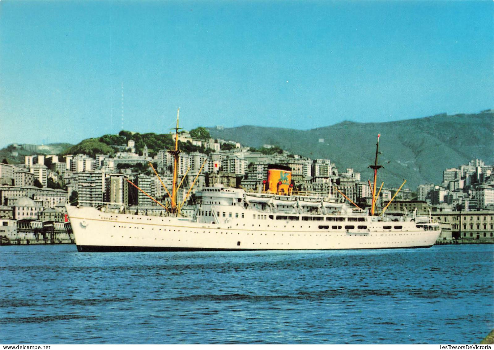 [-15%] ITALIE - Linea Italia Egitto Libano - Crociere nel Mediterraneo e alle Canarie - Carte postale