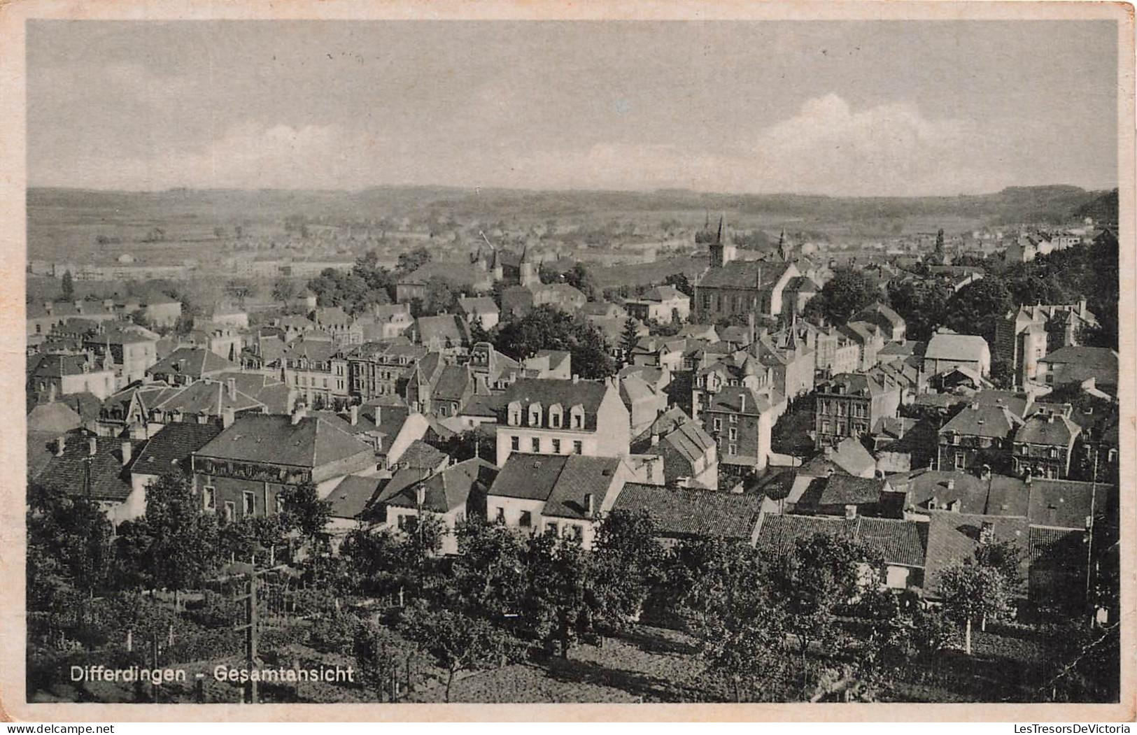 [-15%] LUXEMBOURG - Differdingen - Gesamtansicht - vue - Eglise - Ville - edit  Koors Grossverlag - Carte Postale A