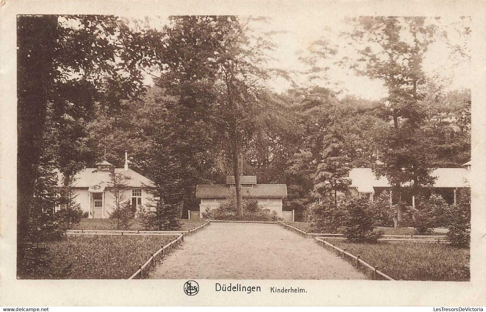 [-15%] LUXEMBOURG - Düdelingen - Kinderheim - foyer pour enfants - Pavillons - edit E A Schaack - Carte Postale Ancienne