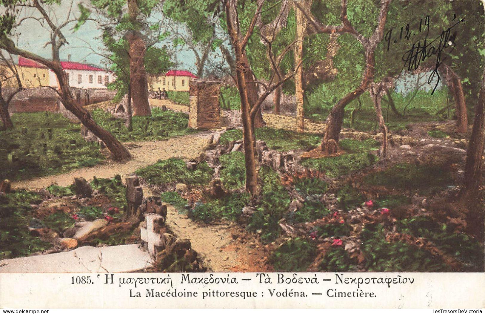 [-15%] MACEDOINE DU NORD - La Macédoine pittoresque : Vodéna - Cimetière - Carte Postale