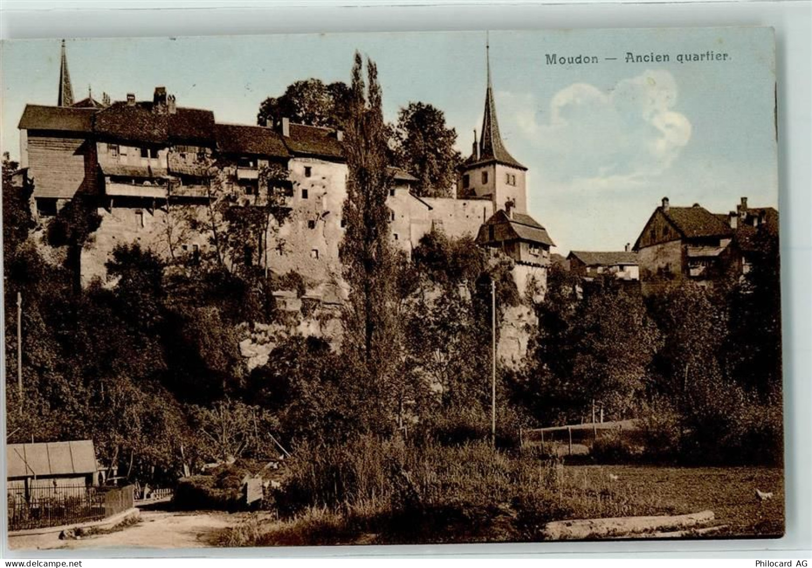 1510 Moudon 1915 - Ancien quartier - 10218837