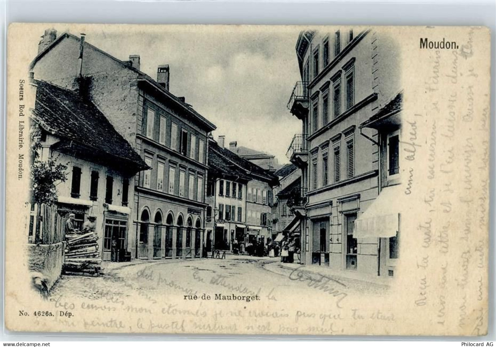 1510 Moudon Bressonnaz - Ortsansicht, Rue de Mauborget - 51089169