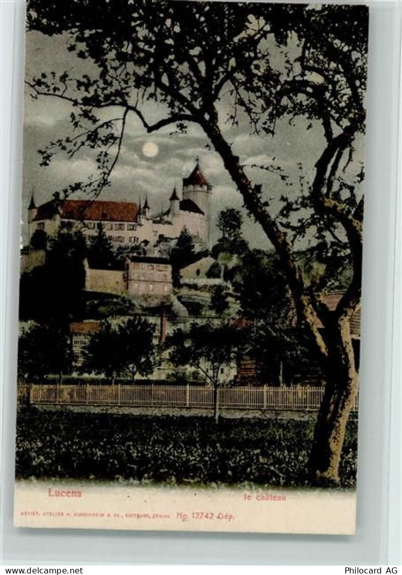 1522 Lucens 1908 - Schloss - 10158756