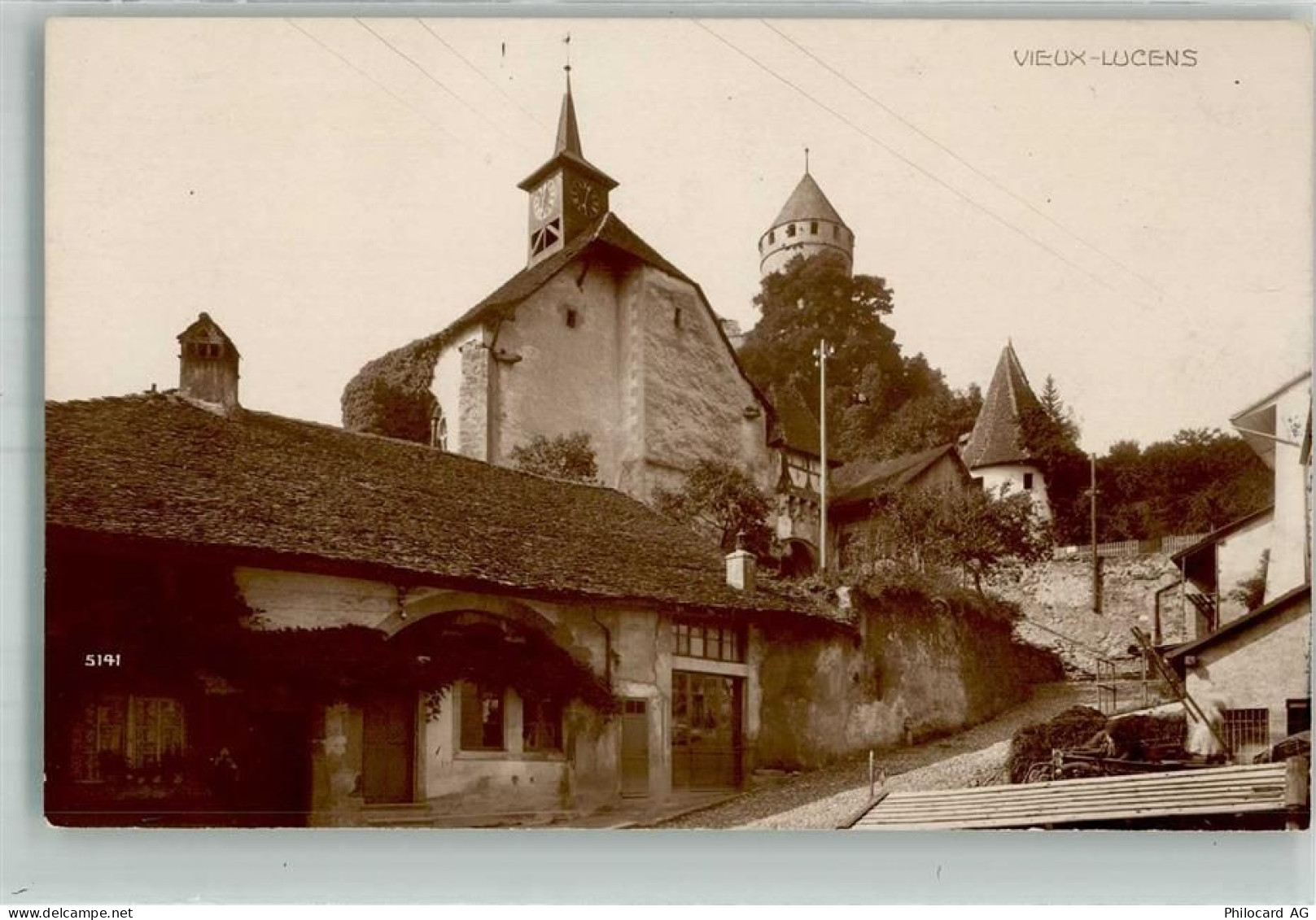 1522 Lucens 1915 Foto AK - 38194598
