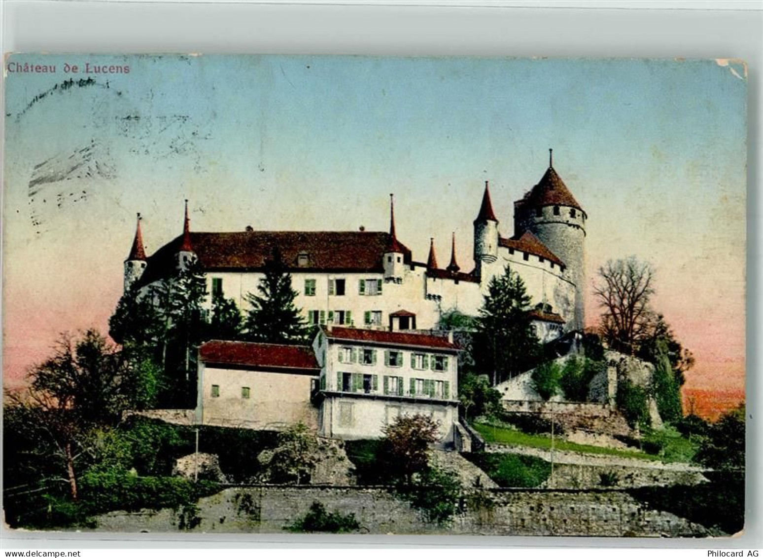 1522 Lucens Gebrauchsspuren Schloss - 39695720