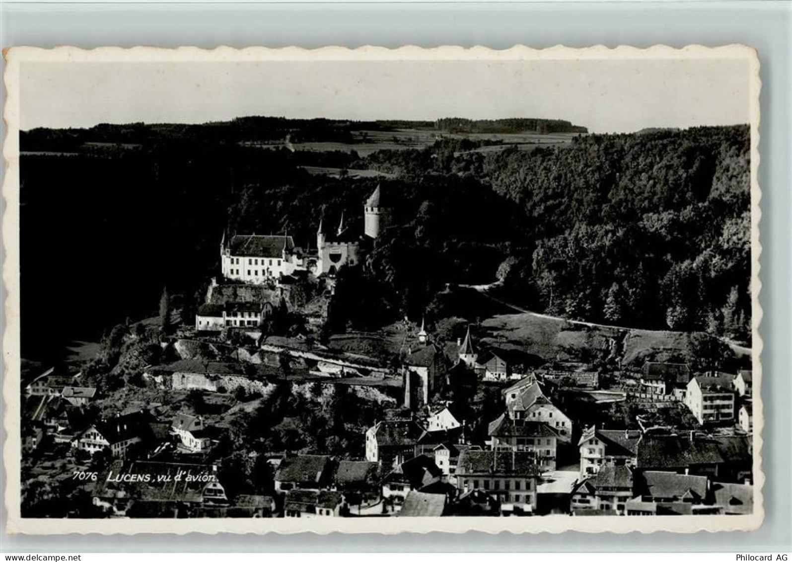 1522 Lucens - vue davion Flugaufnahme - 11058898