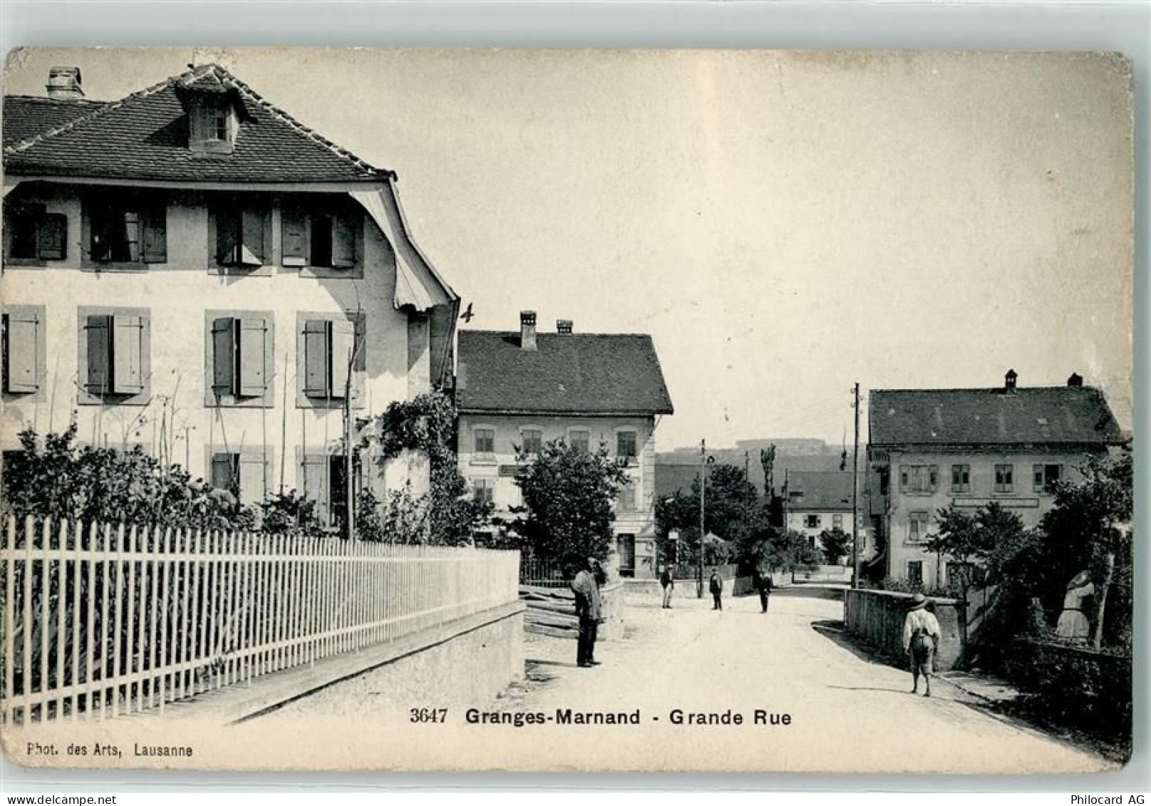 1523 Granges-près-Marnand Granges VD Gebrauchsspuren Grand Rue - 13251568