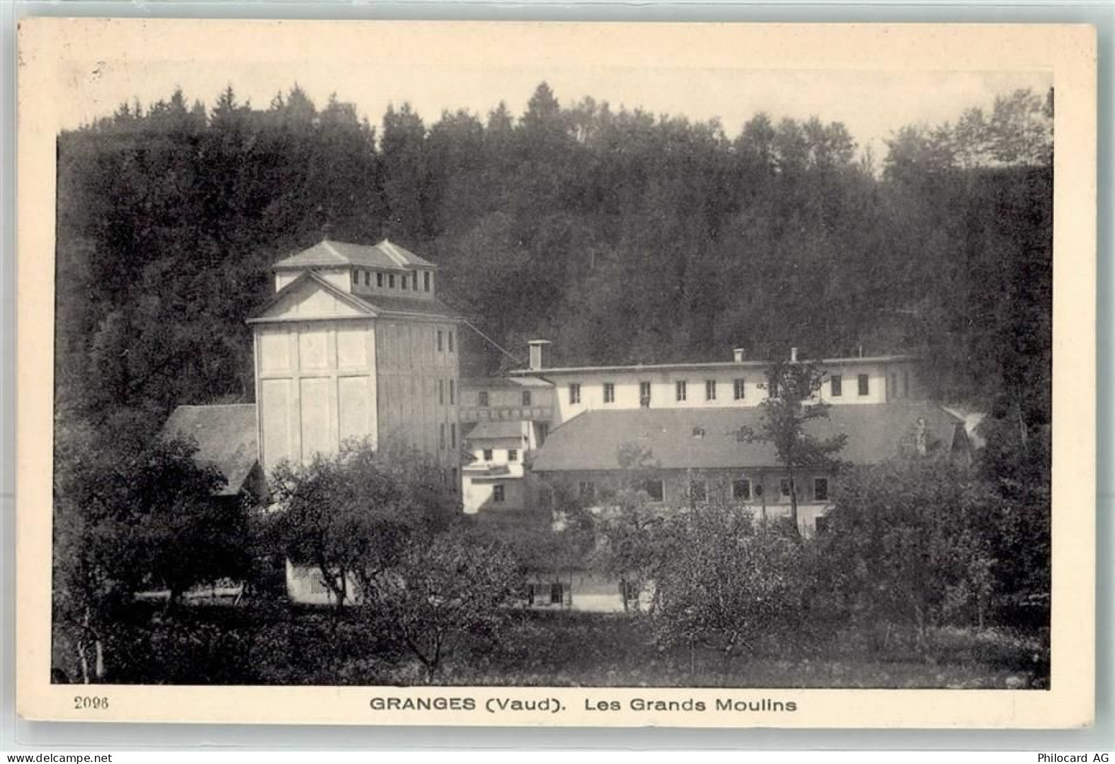 1523 Granges-près-Marnand Granges VD - Les Grands Moulins Bahnpost Zug N... - 10643741