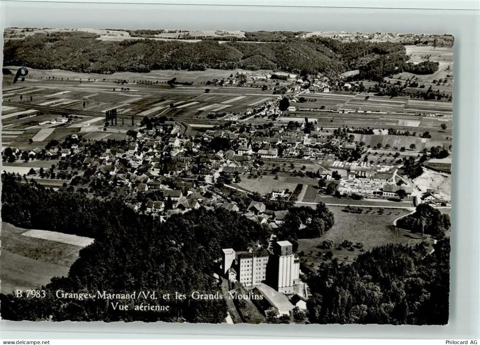 1523 Granges-près-Marnand Granges VD - Les Grands Moulins vue aérienne... - 11064178