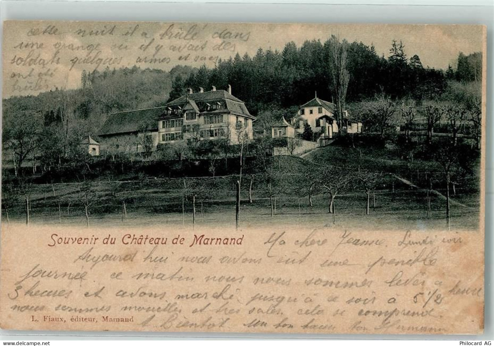 1524 Marnand 1903 - Chateau - 13173169