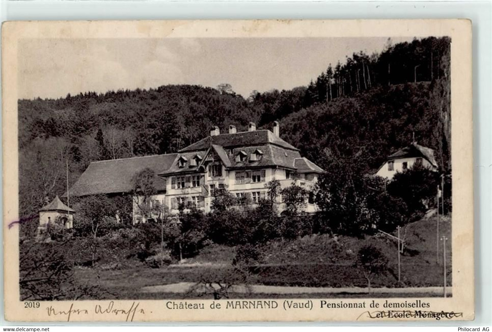 1524 Marnand - Chateau Pensionnat de demoiselles Ecole Menagere - 51714280