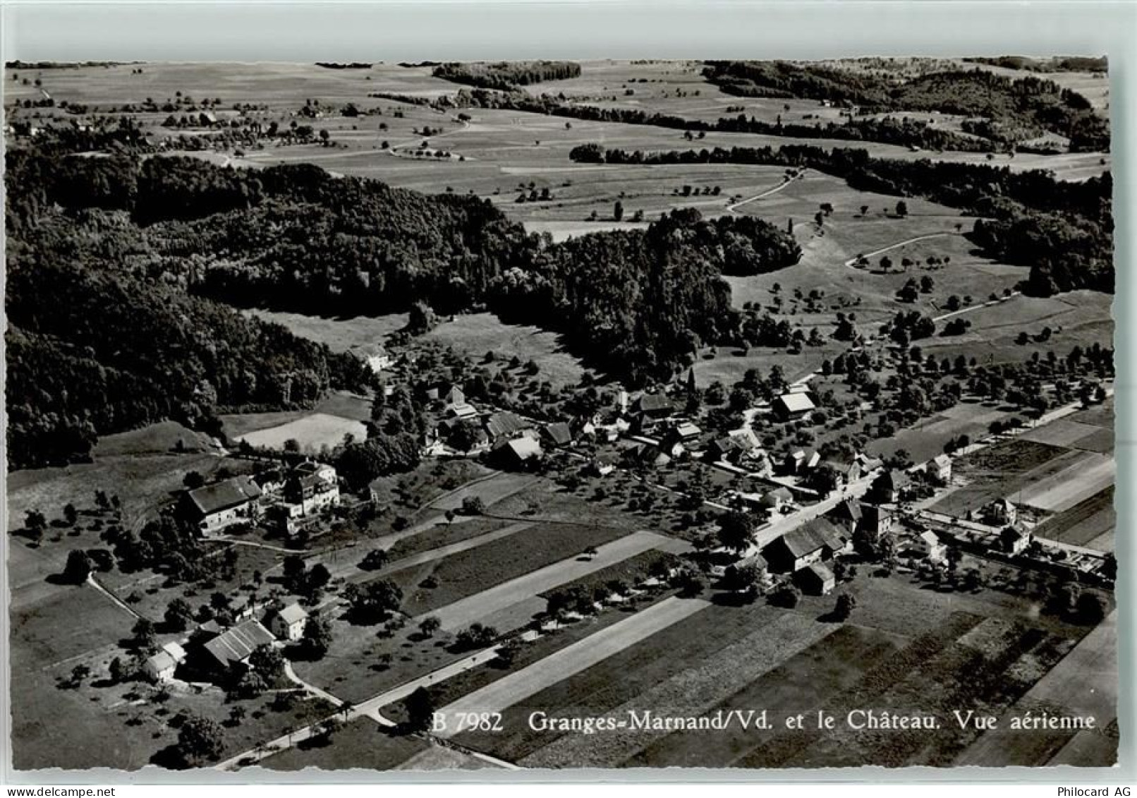 1524 Marnand - Fliegeraufnahme Granges-Marnand et le Chateau - 13149847