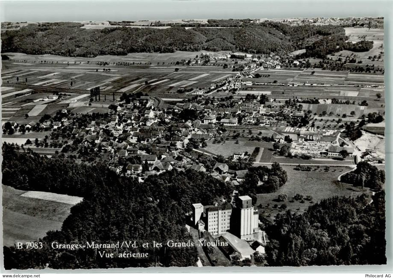 1524 Marnand - Fliegeraufnahme Granges-Marnand et les Grands Moulins - 13149846
