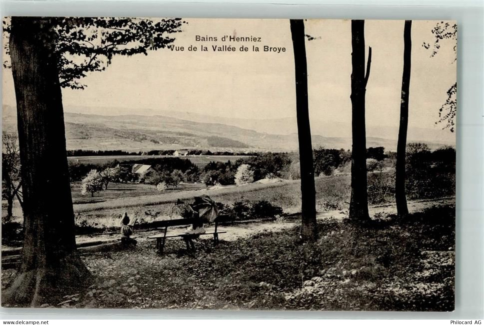 1525 Henniez Treize-Cantons 1916 - Vallee de la Broye Bank - 10586874