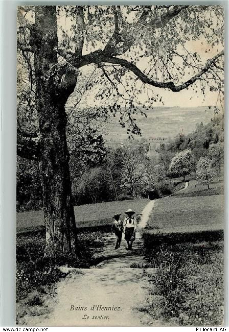 1525 Henniez Treize-Cantons 1917 - Le sentier - 10586682