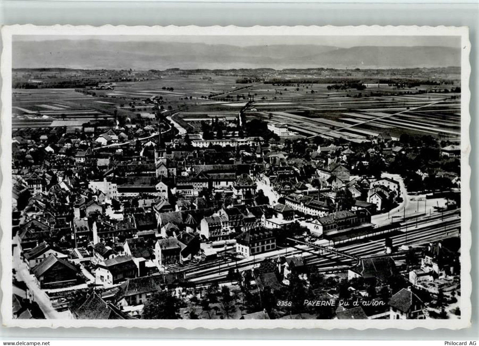 1530 Payerne - Panoramaansicht Bahnhof - 10161360