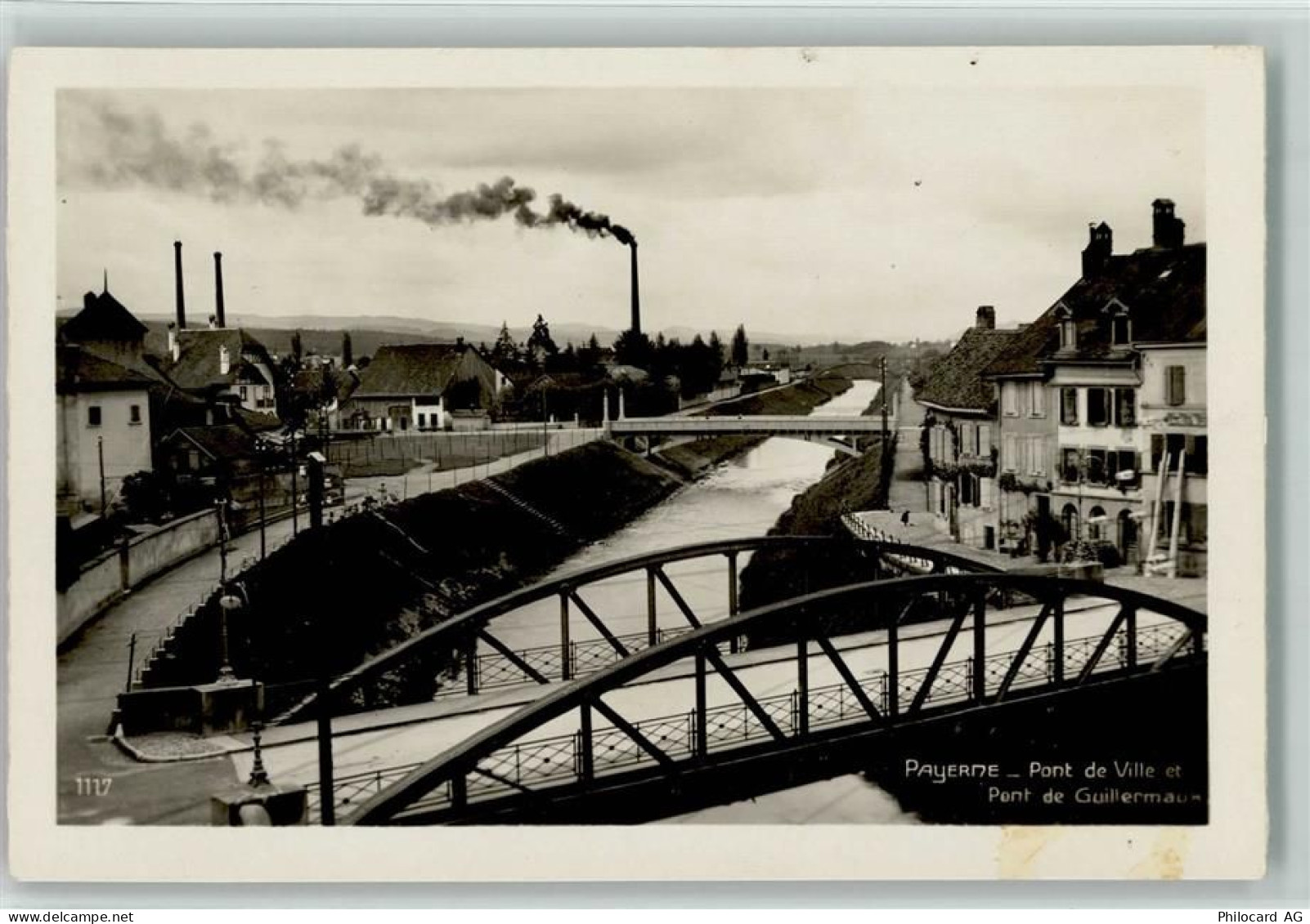 1530 Payerne - Pont de Ville et Pont de Guillermaun - 13114946