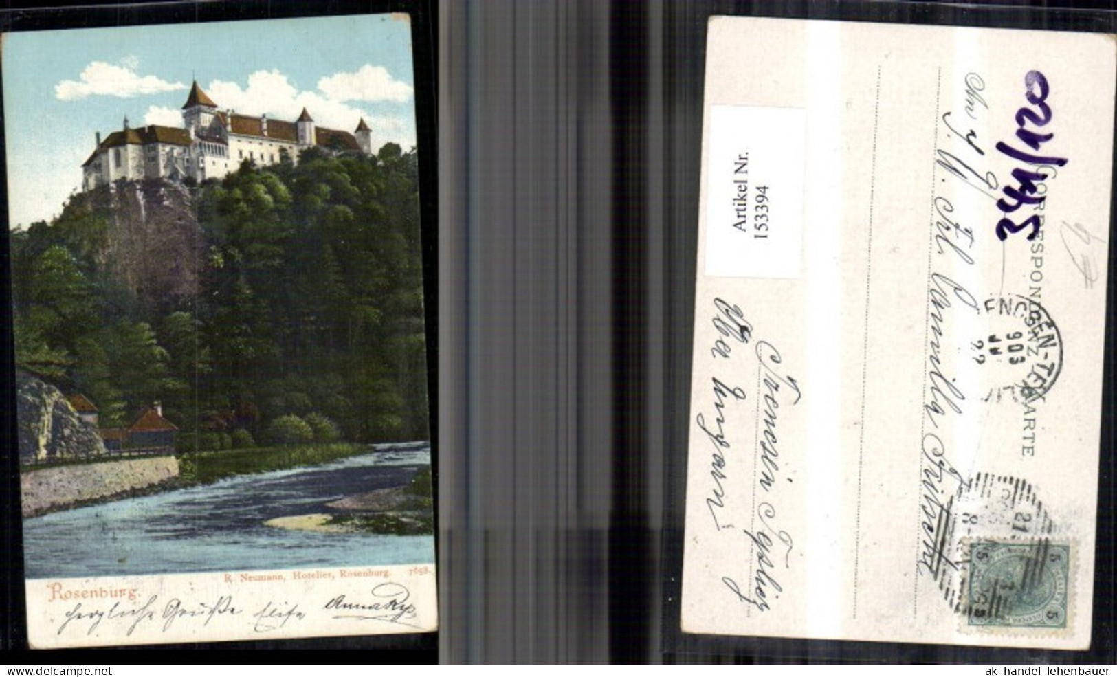 153394,Rosenburg Rosenburg Mold Ansicht