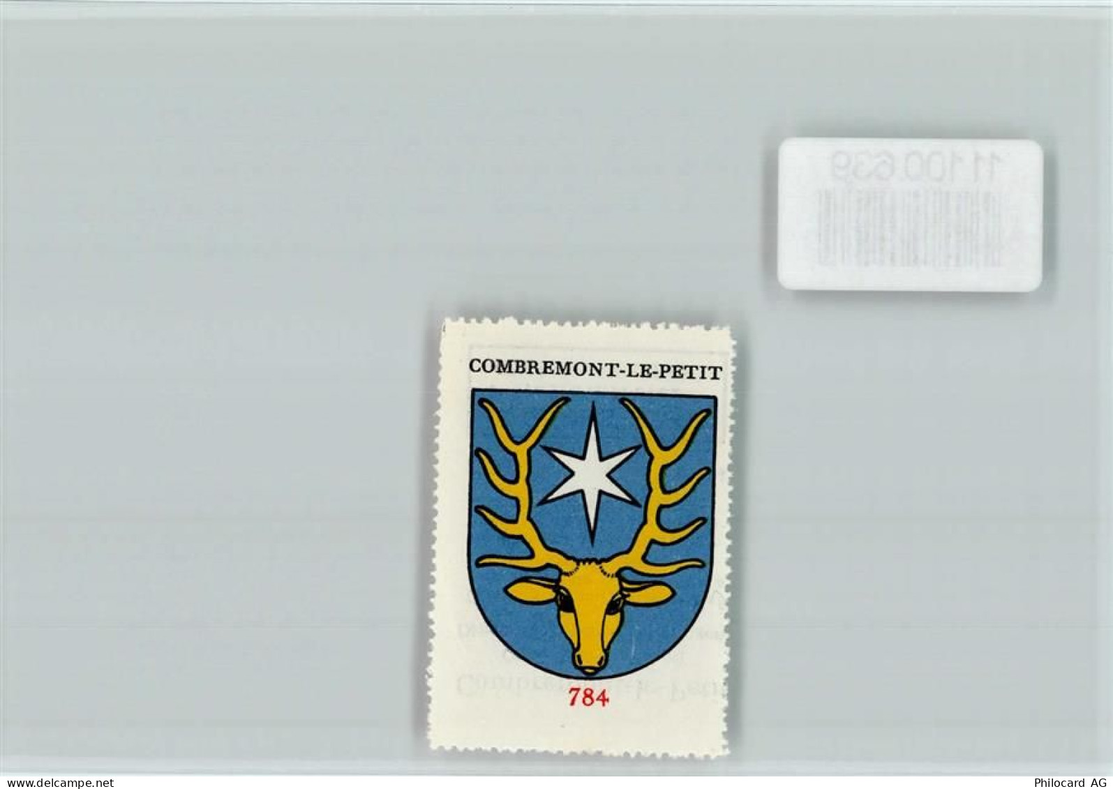 1536 Combremont-le-Petit - Vignette Wappen Kaffee Hag ca 1920-1940 Combr... - 11100639